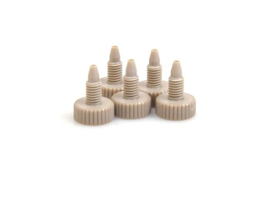 PEEK™ Male Nut 5/Pk - 0