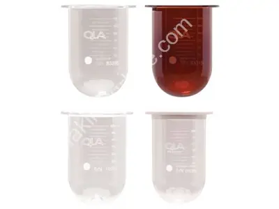 Récipient de dissolution de médicaments en verre transparent de 2000 mL