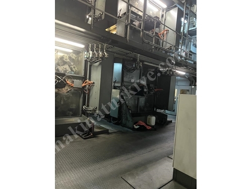 560 mm (9 Bobin) Tek Katlama Web Ofset Baskı Makinası