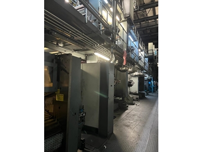 560 mm (9 Bobin) Tek Katlama Web Ofset Baskı Makinası - 2
