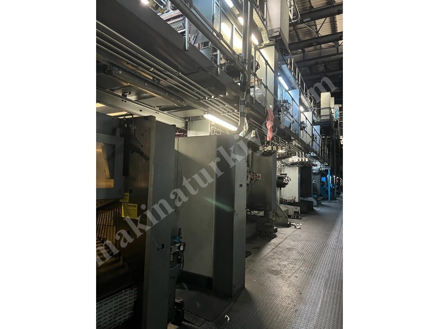 560 mm (9 Bobin) Tek Katlama Web Ofset Baskı Makinası