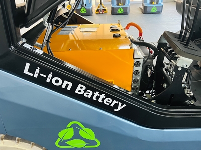 Rakipsiz Güç!! Royal Lityum İyon Akülü 3.5 Tonluk Forklift - 10