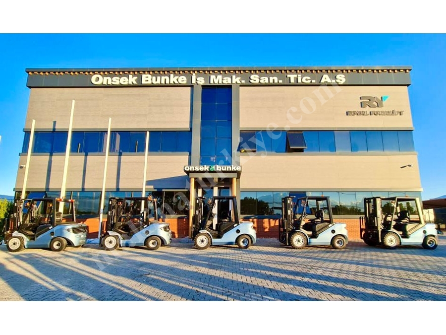 Rakipsiz Güç!! Royal Lityum İyon Akülü 3.5 Tonluk Forklift