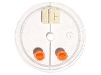 3 Prob Delikli Amber İlaç Çözünme Kabı Kapağı - 0
