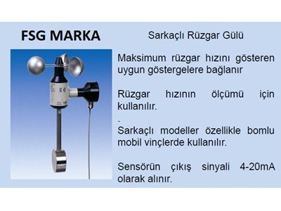 Fsg Sarkaçlı Kule Vinç Rüzgar Gülü - 0