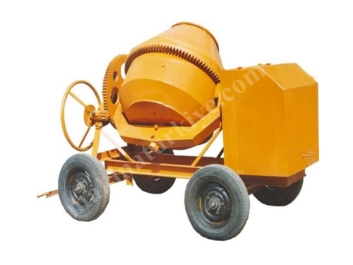 350 Lt (12 Hp) Lombardini Engine Stainless Concrete Mixer