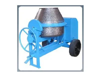 250 Lt (3 Hp) Engine Stainless Concrete Mixer