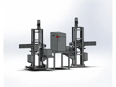 MKR-0001 Tam Otomatik Etiket Yapıştırma Makinası