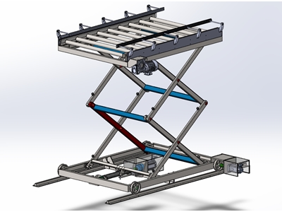 Scissor Shuttle Lift Packaging Conveyor - 3