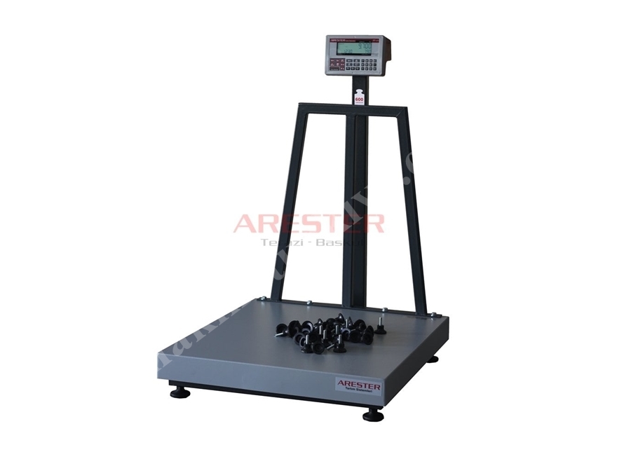 ARESTER SF-LCD 80X90 cm 600Kg Sayım Baskülü