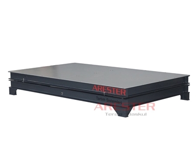 120X240 cm 6000 Kg Çift Şase Elektronik Baskül - 0