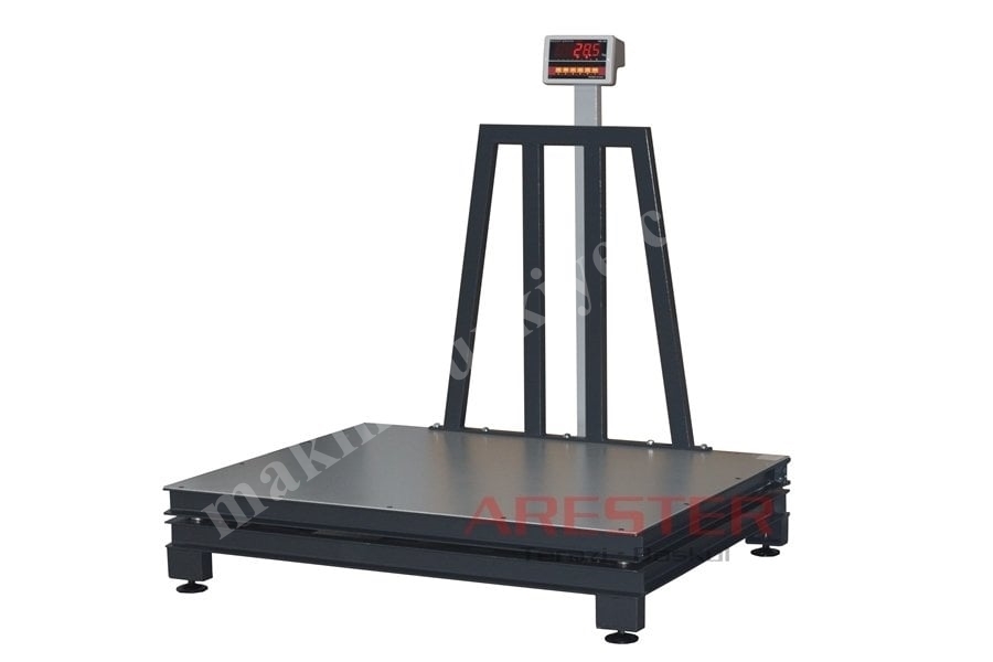 150X150 cm 3000 Kg Çift Şase Baskül
