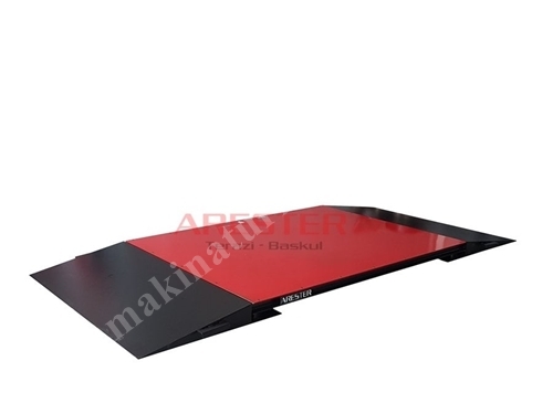 150X150 cm 3000 Kg Ayrık Rampalı Elektronik Baskül