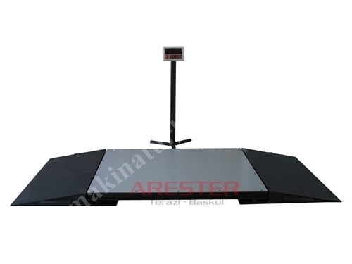 100X200 cm 1500 Kg Ayrık Rampalı Elektronik Baskül