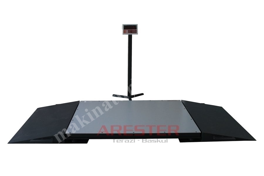 100X150 cm 1500 Kg Ayrık Rampalı Elektronik Baskül