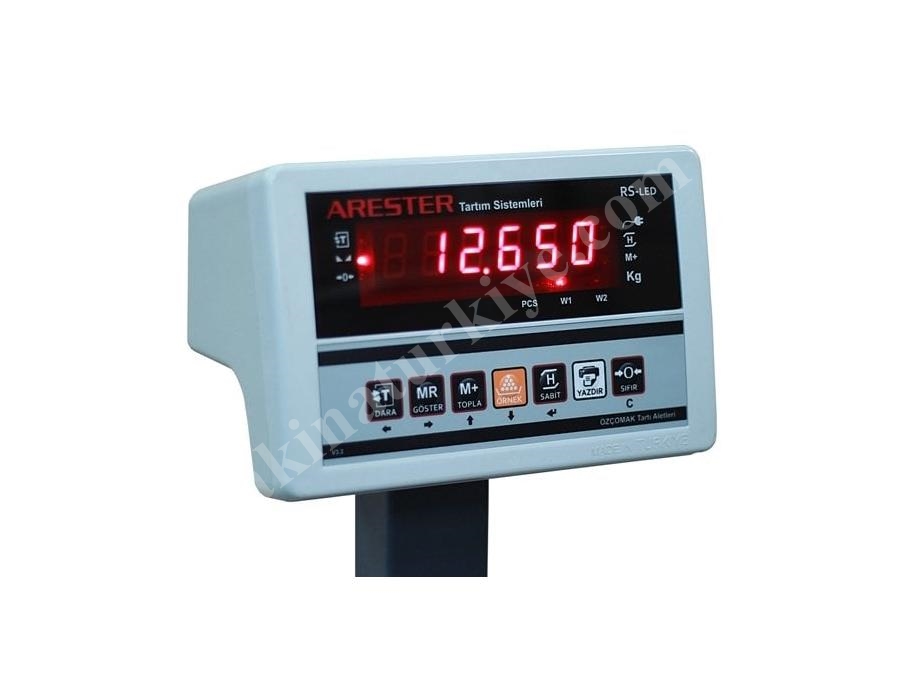 120X240 cm 1500 Kg Siperli Elektronik Baskül