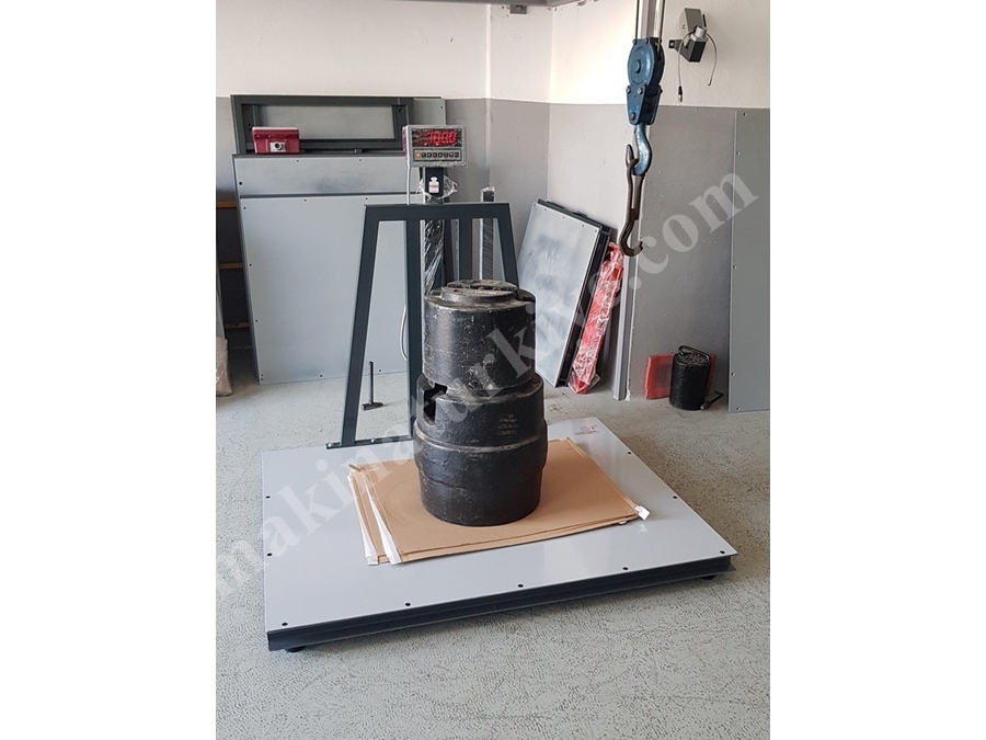 150X150 cm 1500 Kg Siperli Elektronik Baskül