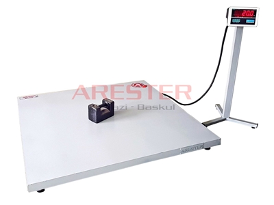 4L-P GK-LED 100X100 cm Platform Baskül - 0