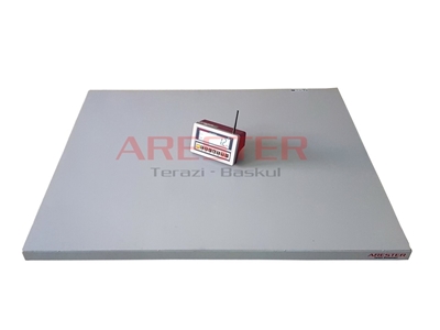 4L-P WRS-LCD 100X100 cm Kablosuz Platform Baskül - 0