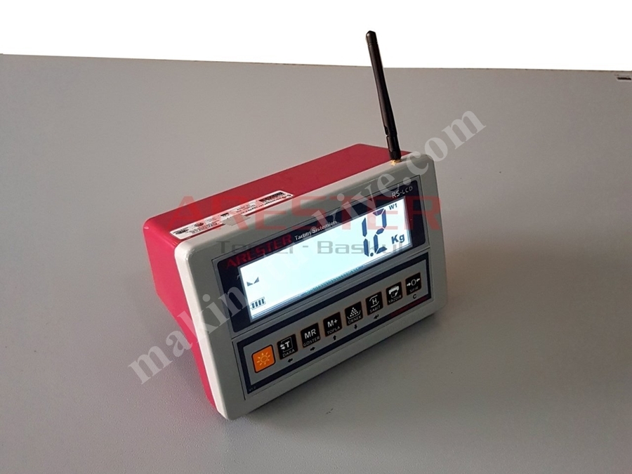 4L-P WRS-LCD 100X100 cm Kablosuz Platform Baskül