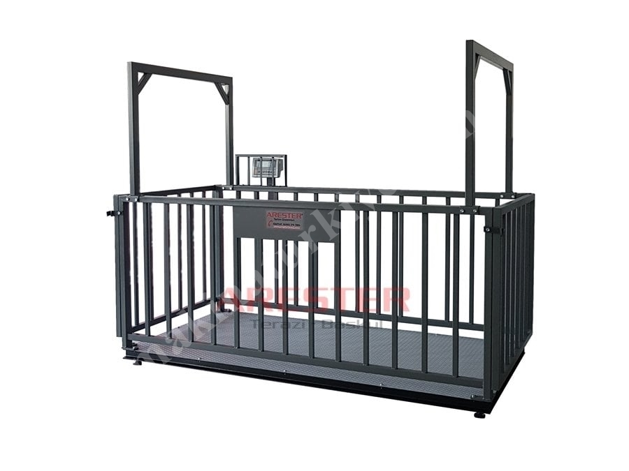 CHB-4L 120X240 cm (3000 Kg) Canlı Hayvan Baskülü