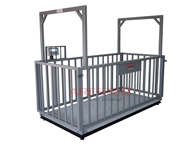 CHB-4L 120X240 cm (3000 Kg) Canlı Hayvan Baskülü - 3