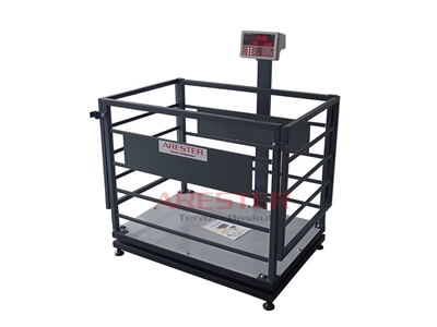 CHB 70X100 cm (600 Kg) Küçük Baş Canlı Hayvan Baskülü - 3