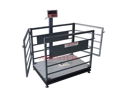 CHB 70X100 cm (600 Kg) Küçük Baş Canlı Hayvan Baskülü - 1