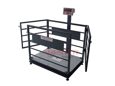 CHB 70X100 cm (600 Kg) Küçük Baş Canlı Hayvan Baskülü - 0