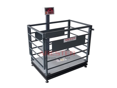 CHB 70X100 cm (600 Kg) Küçük Baş Canlı Hayvan Baskülü - 2