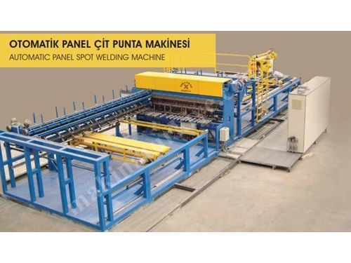 250 m2 / Saat Otomatik Panel Çit Punta Kaynak Makinesi