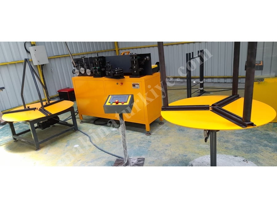 50 Kg / Saat Otomatik Jiletli Çit Teli Makinesi