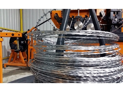 50 Kg / Saat Otomatik Jiletli Çit Teli Makinesi - 3