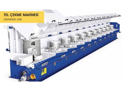 2000 Kg / Saat Tel Çekme Makinası