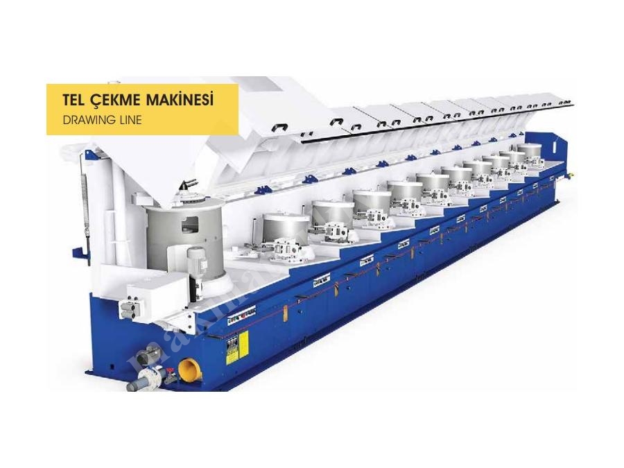 2000 Kg / Saat Tel Çekme Makinası