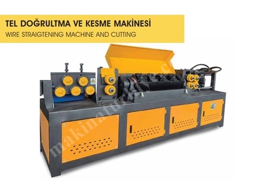 500 M2 / Saat Tel Doğrultma Ve Kesme Makinası