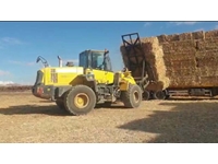 Bale Loading Spear Attachment for Loader - 0