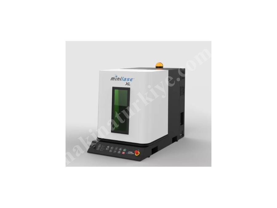 100 W Masaüstü Fiber Lazer Markalama Makinası