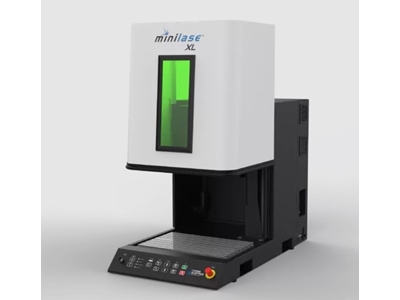 100 W Masaüstü Fiber Lazer Markalama Makinası