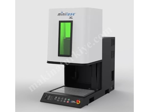 100 W Masaüstü Fiber Lazer Markalama Makinası