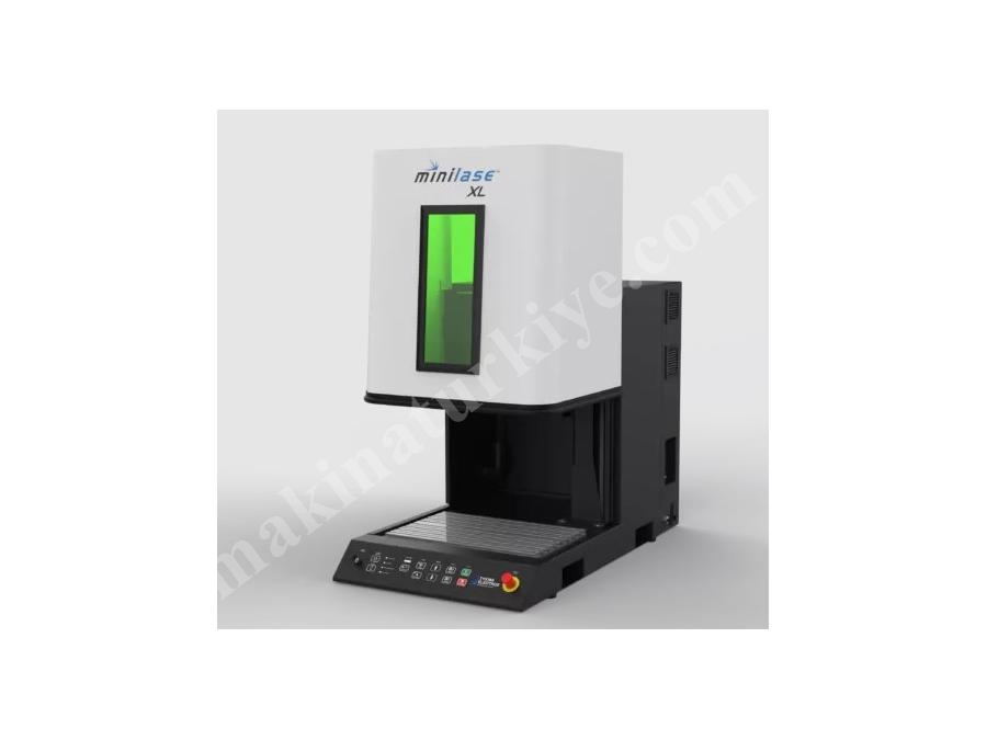 100 W Masaüstü Fiber Lazer Markalama Makinası
