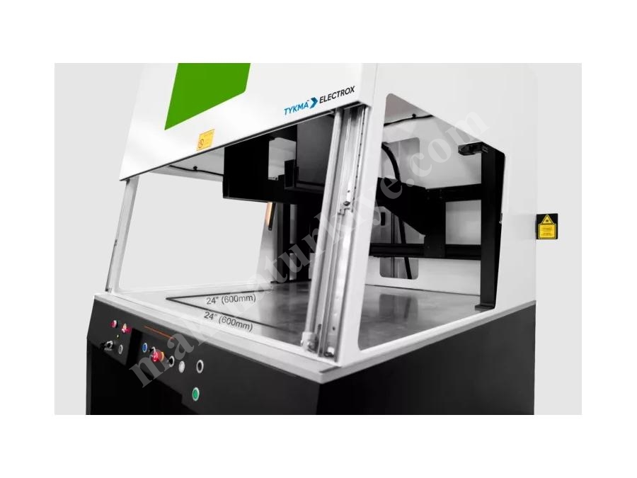 100 W (24X24 Inc) Fiber Lazer Markalama Makinası