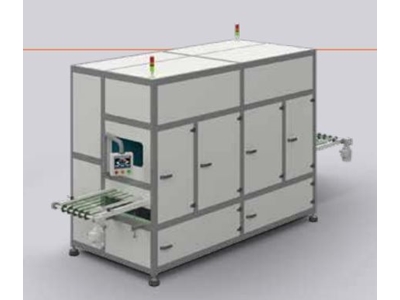 Machine de refroidissement de feuille de gaufrette en tunnel bloc - 0