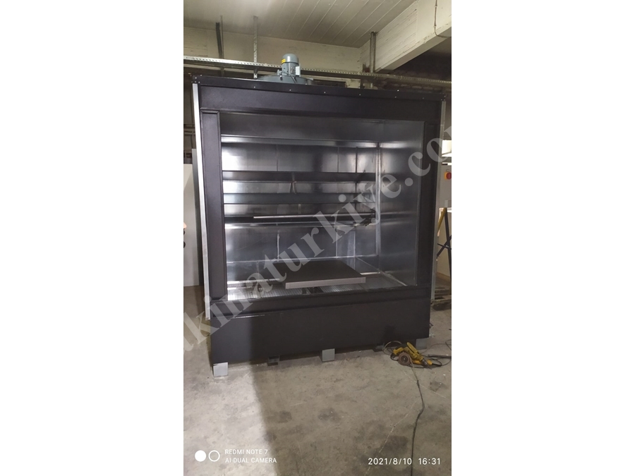 Su Perdeli Elektrostatik Yaş Boya Kabini
