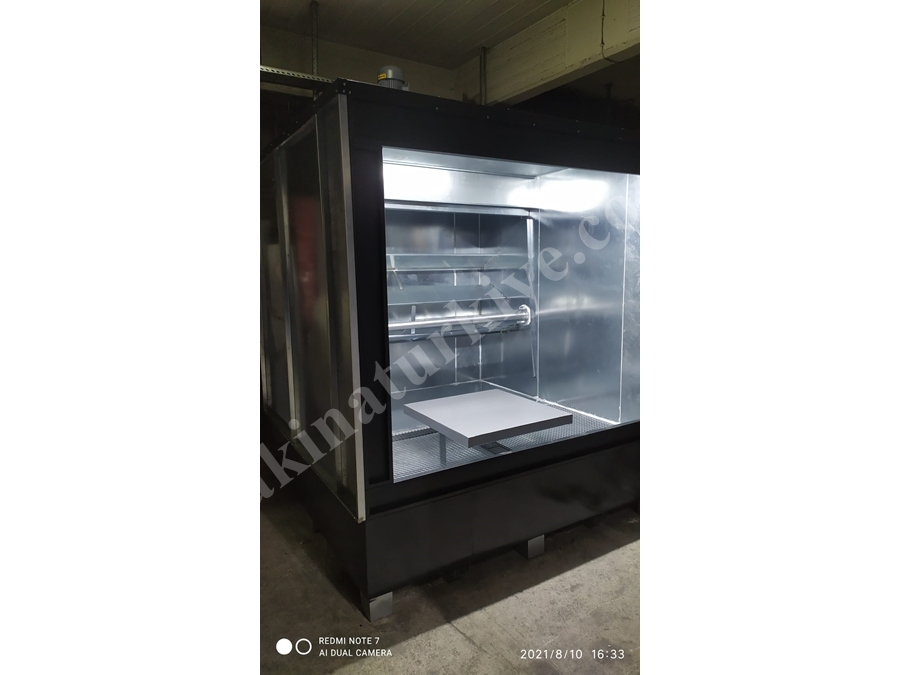 Su Perdeli Elektrostatik Yaş Boya Kabini