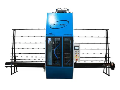 2250x5000 mm Vertikale Glas-Sandstrahlmaschine