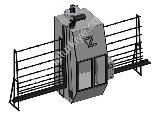 Machine de grenaillage vertical en verre 2250x5000 mm