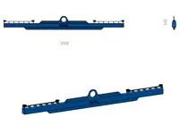 3.5 Ton İthal Tip Halatlı Cam Taşıma Kaldırma Aparatı