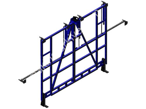 Dispositif de levage pour le transport de verre de grande taille