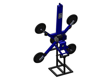 500 Kg Elektirikli Cam Taşıma Vantuzu - 0